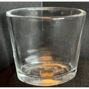 Antique Oval Thick glass container US PATENT D437.948 CCCC 12 In great condition